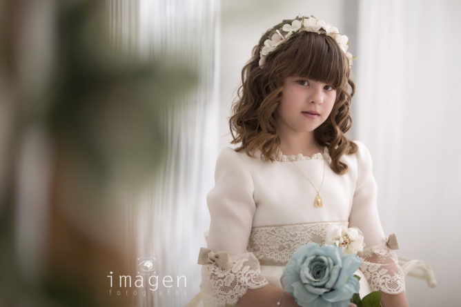 Comunión de Andrea- fotógrafos de comunión en Murcia